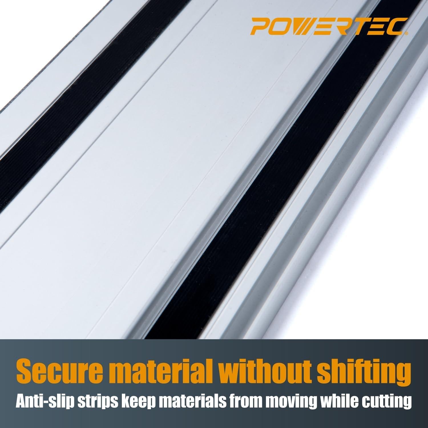 Guía de sierra de pista POWERTEC 55 cm para Milwaukee