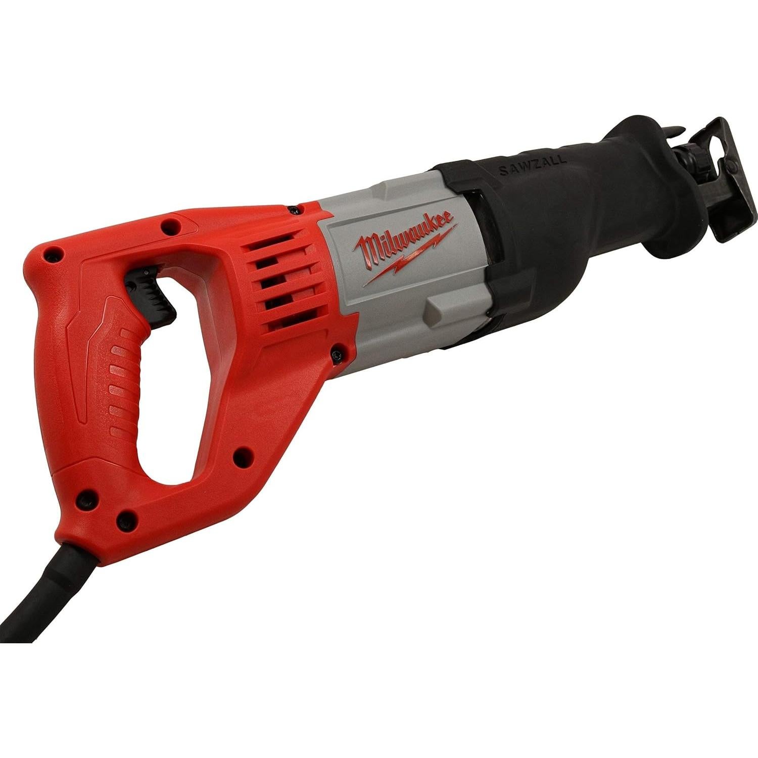 Milwaukee 6519-31 12 Amp Corded 3000 Strokes Per Minute Reciprocating Sawzall w/Variable Speed Trigger (Renewed)