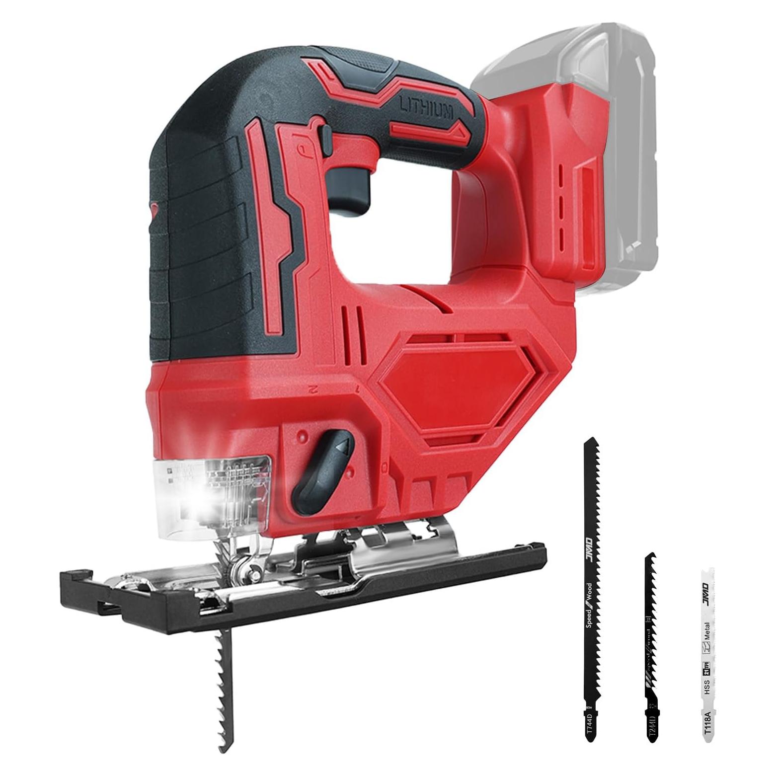 Sierra de calar inalámbrica Milwaukee 18V, corte 0-45°