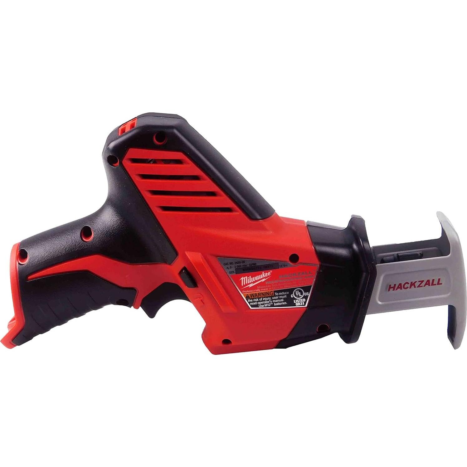 Sierra Recíproca Inalámbrica Milwaukee HACKZALL 12V 3000 SPM