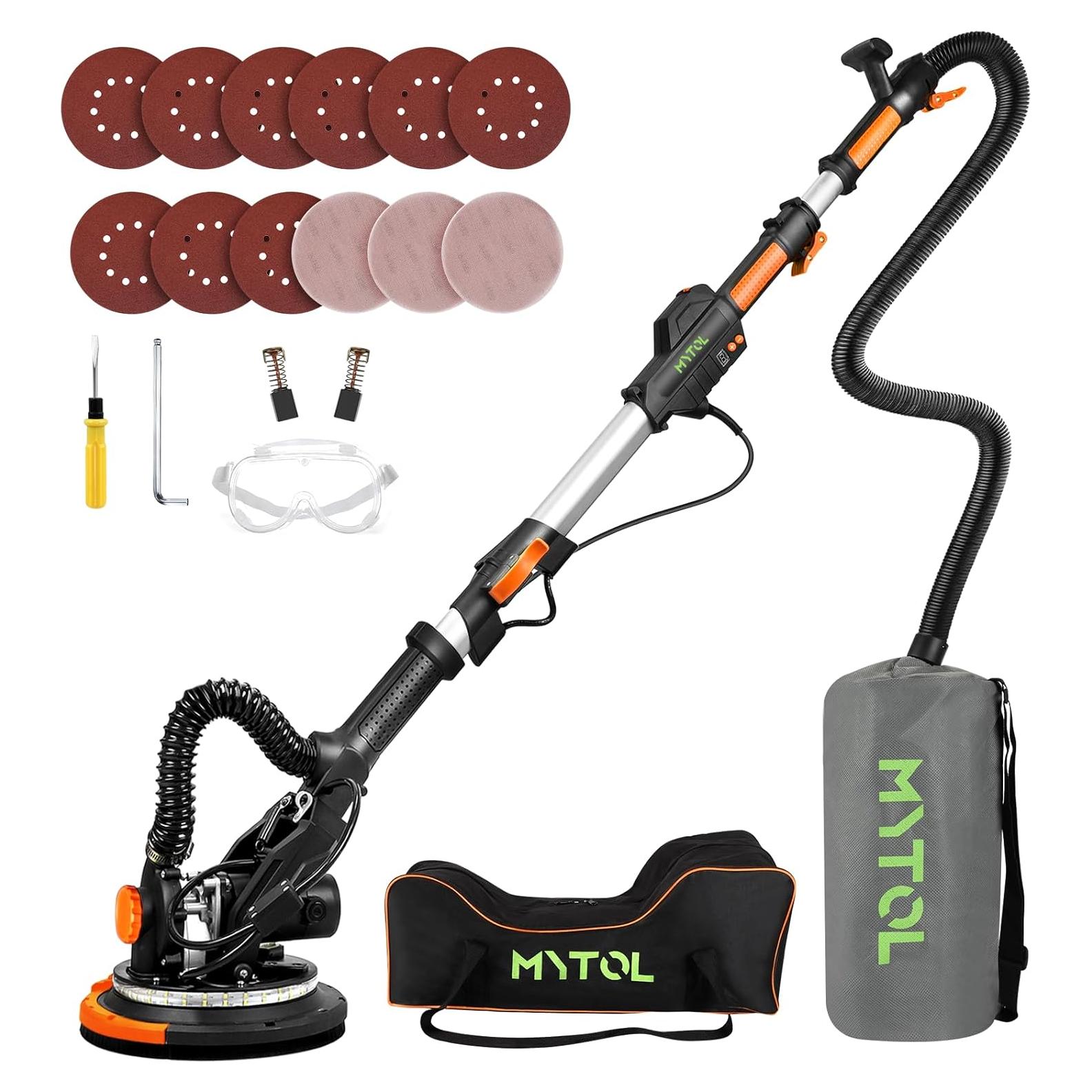 Lijadora de Paneles de Yeso Eléctrica MYTOL 7.2A 1800 RPM