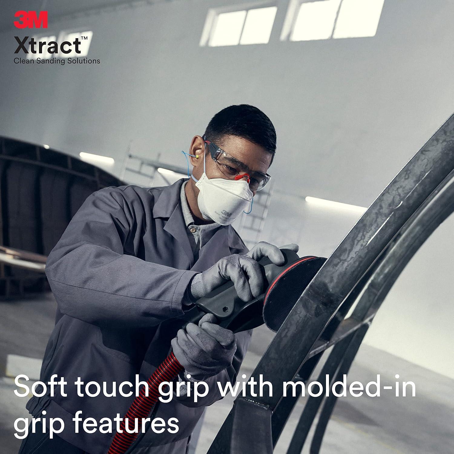 Lijadora Orbital Eléctrica 3M Xtract 5" Aspiración Central