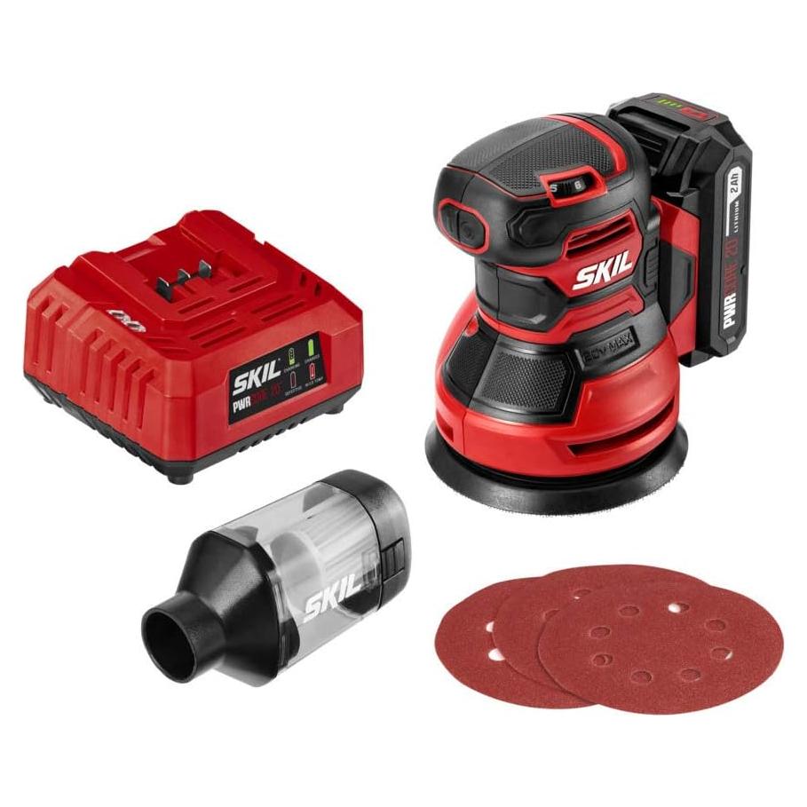 Lijadora Orbital SKIL PWRCore 20V 125mm Velocidad Variable