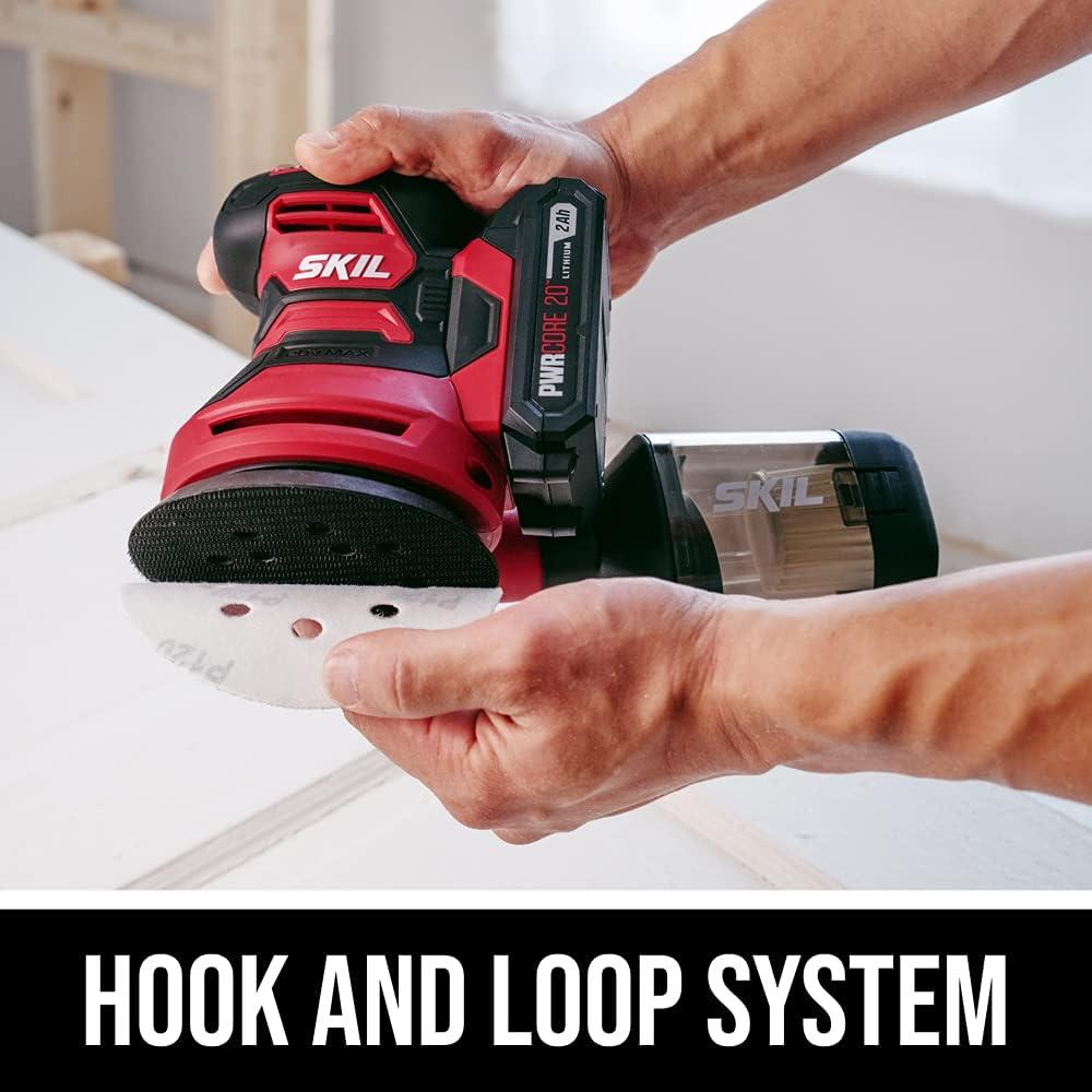 Lijadora Orbital SKIL PWRCore 20V 125mm Velocidad Variable