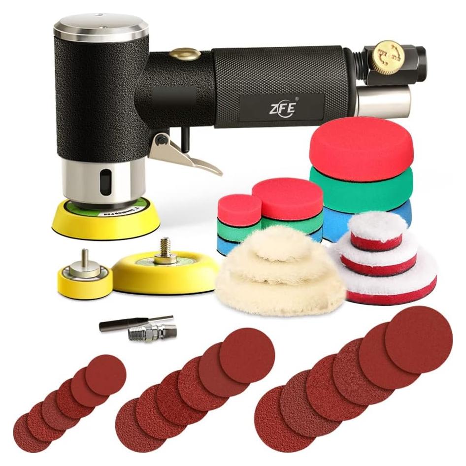 Lijadora orbital ZFE 1-3 pulgadas neumática alta velocidad