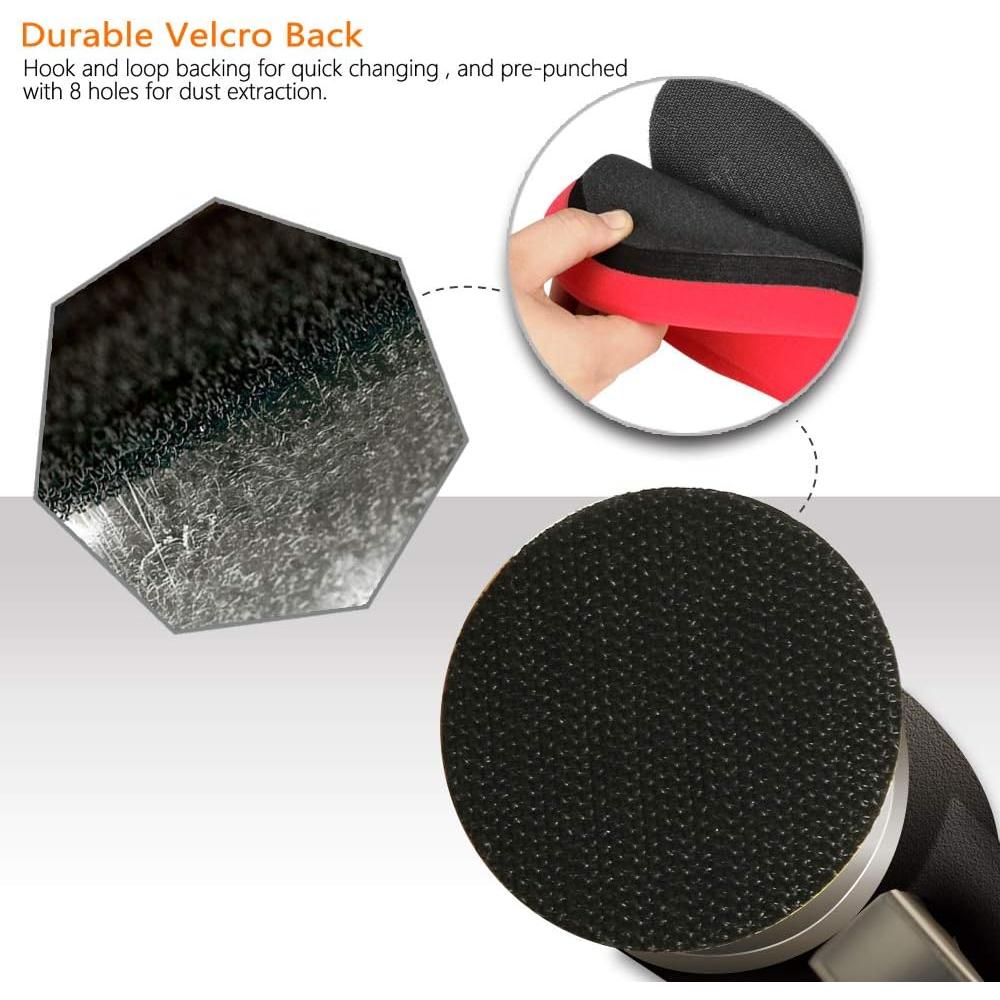 Lijadora orbital ZFE 1-3 pulgadas neumática alta velocidad