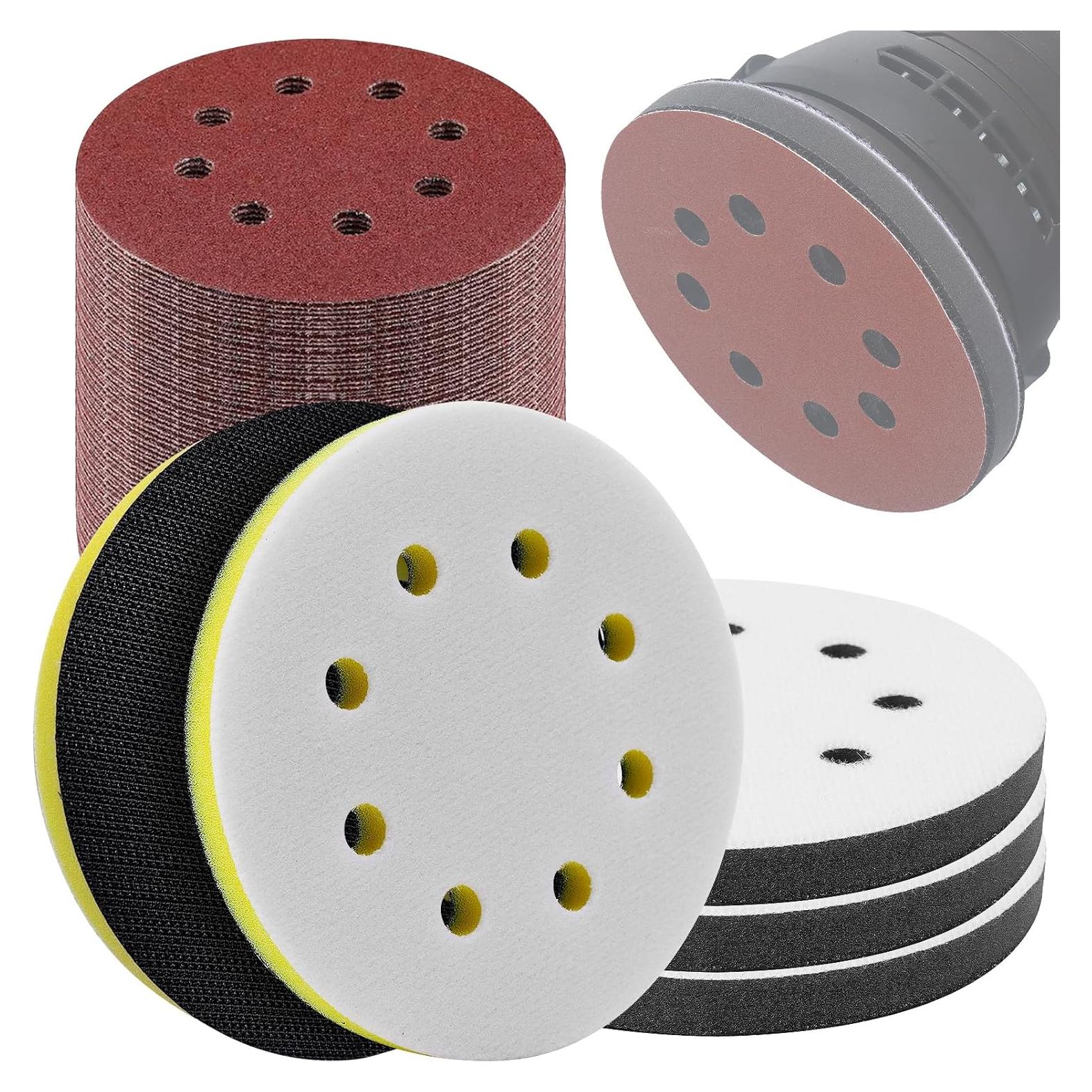 85 Almohadillas Lijadora Orbital Surfprep 5" 8 Agujeros