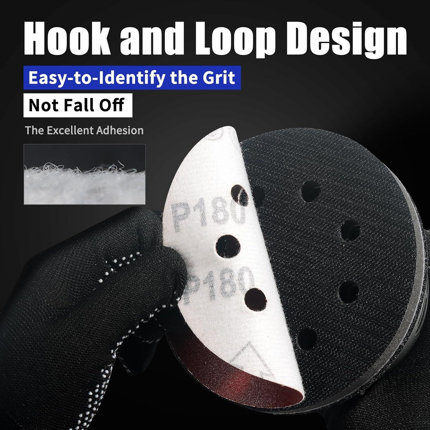 85 Almohadillas Lijadora Orbital Surfprep 5" 8 Agujeros