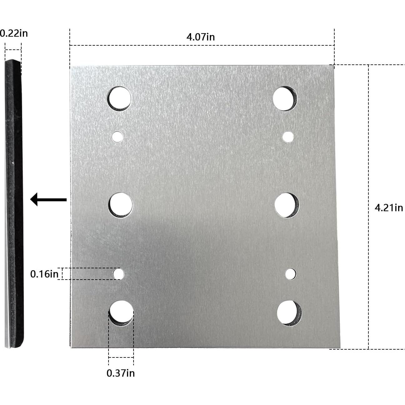 Pad de Lijadora SURPOUF 14-67-0275 10,34x10,70 cm Grano 60