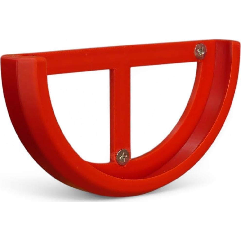 Soporte QuickDock para Lijadora Milwaukee M18 5" (125mm) Rojo