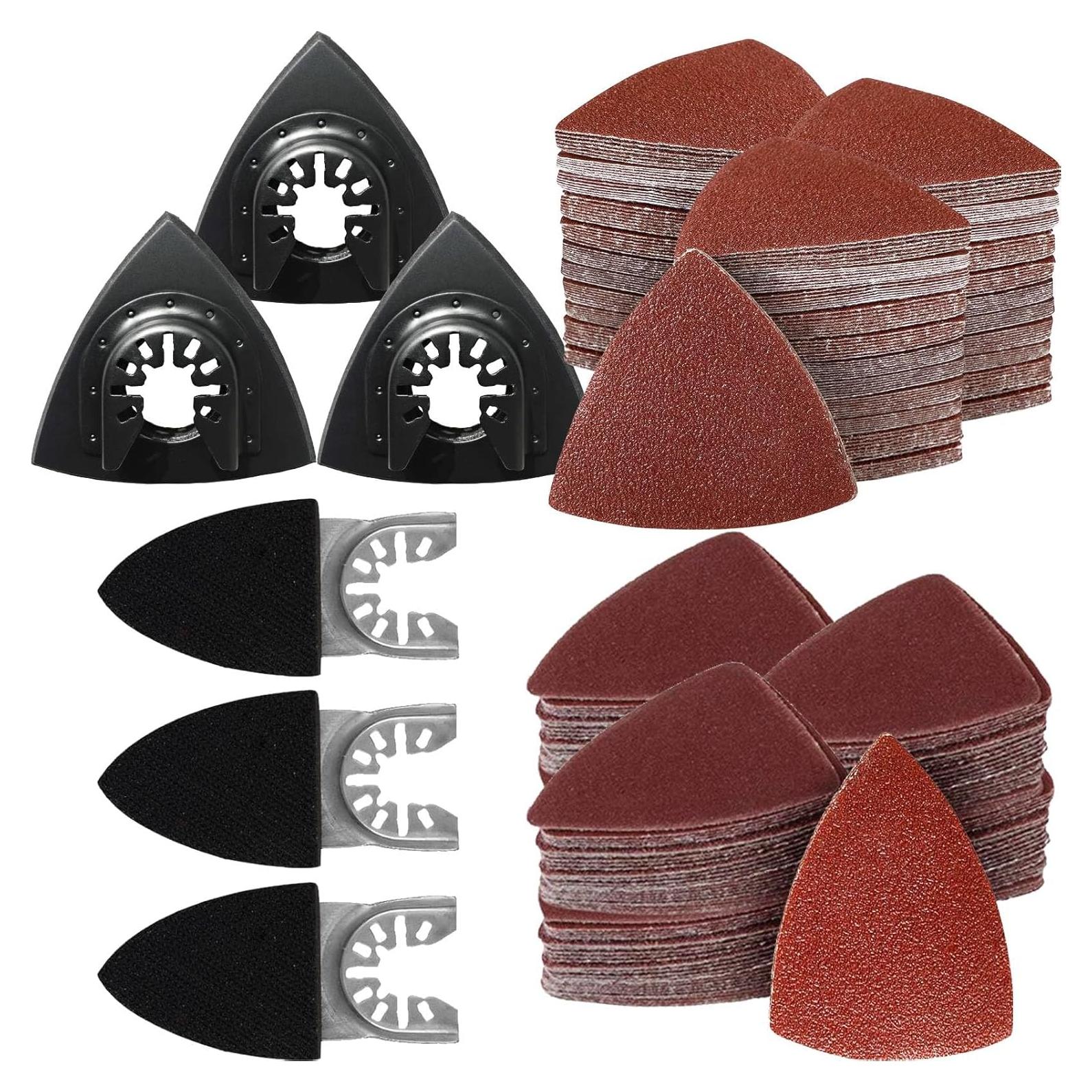 Kit de lijado 156 piezas Gulrear para herramientas oscilantes