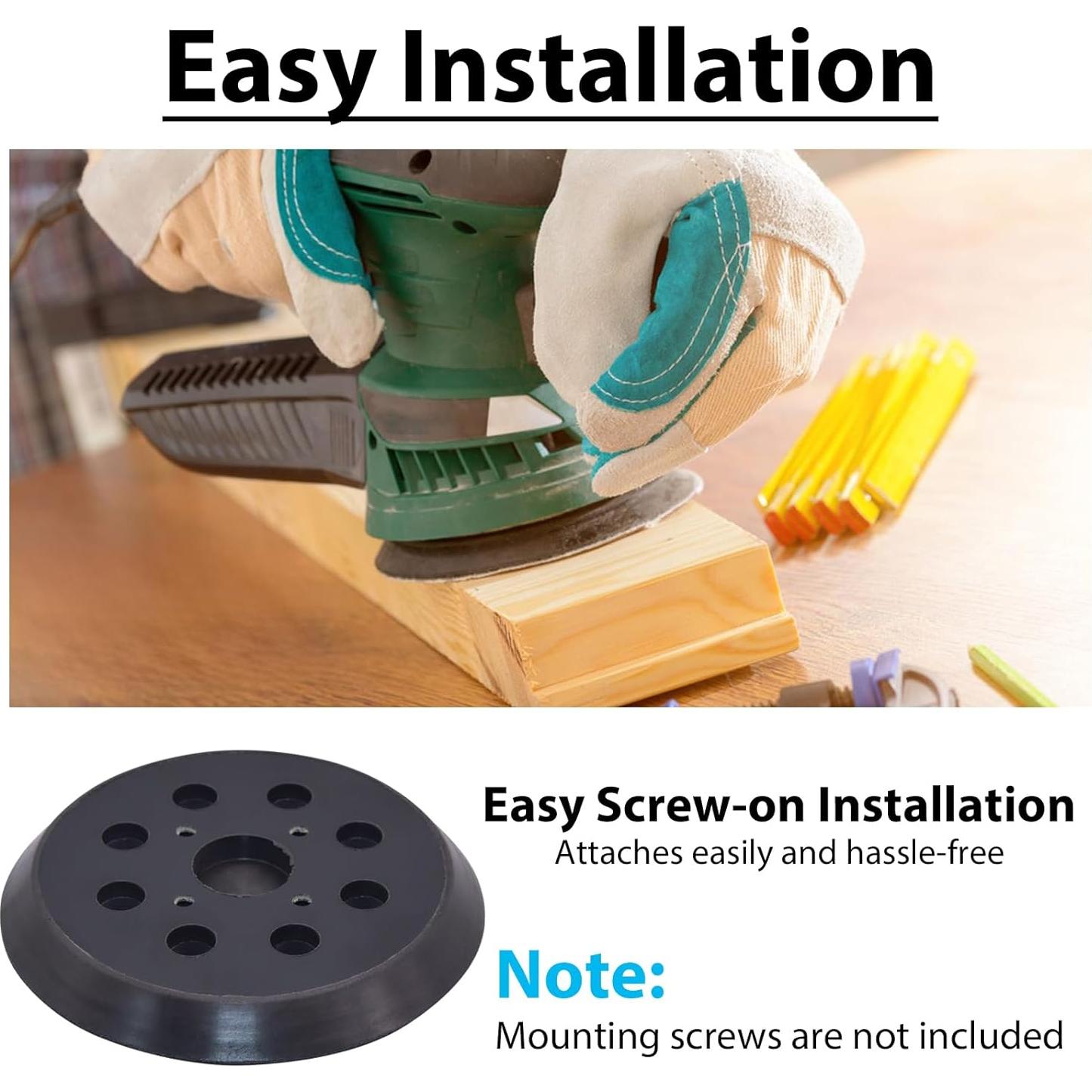 Almohadillas de Lijado 5" SHUTTLE GENIUS Paquete de 4