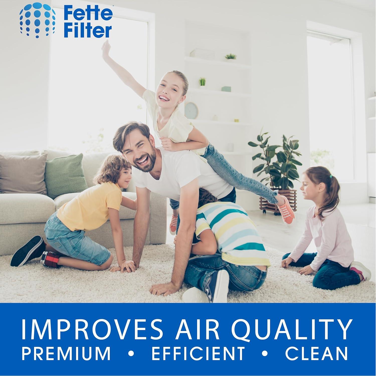 Filtro HEPA Fette Filter para Lijadora Milwaukee M18 - 3 Pzas