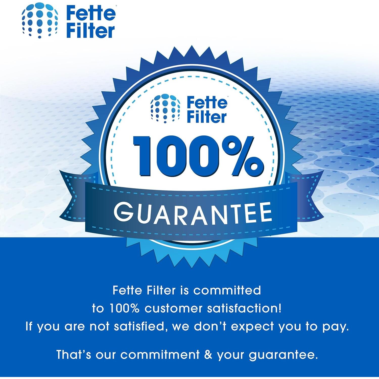 Filtro HEPA Fette Filter para Lijadora Milwaukee M18 - 3 Pzas