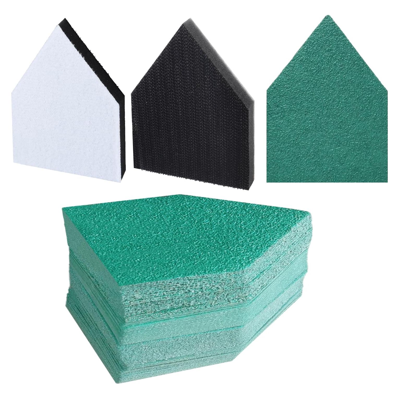 Papel de Lijado FOWOK 80Pcs 90x65mm para Lijadora M12