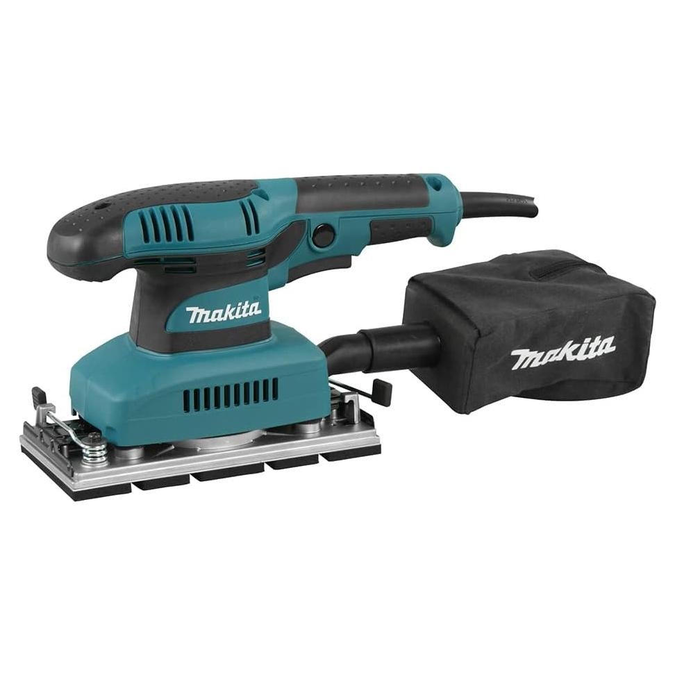 Lijadora de Acabado Makita BO3710 1.7A Verde 2.19kg