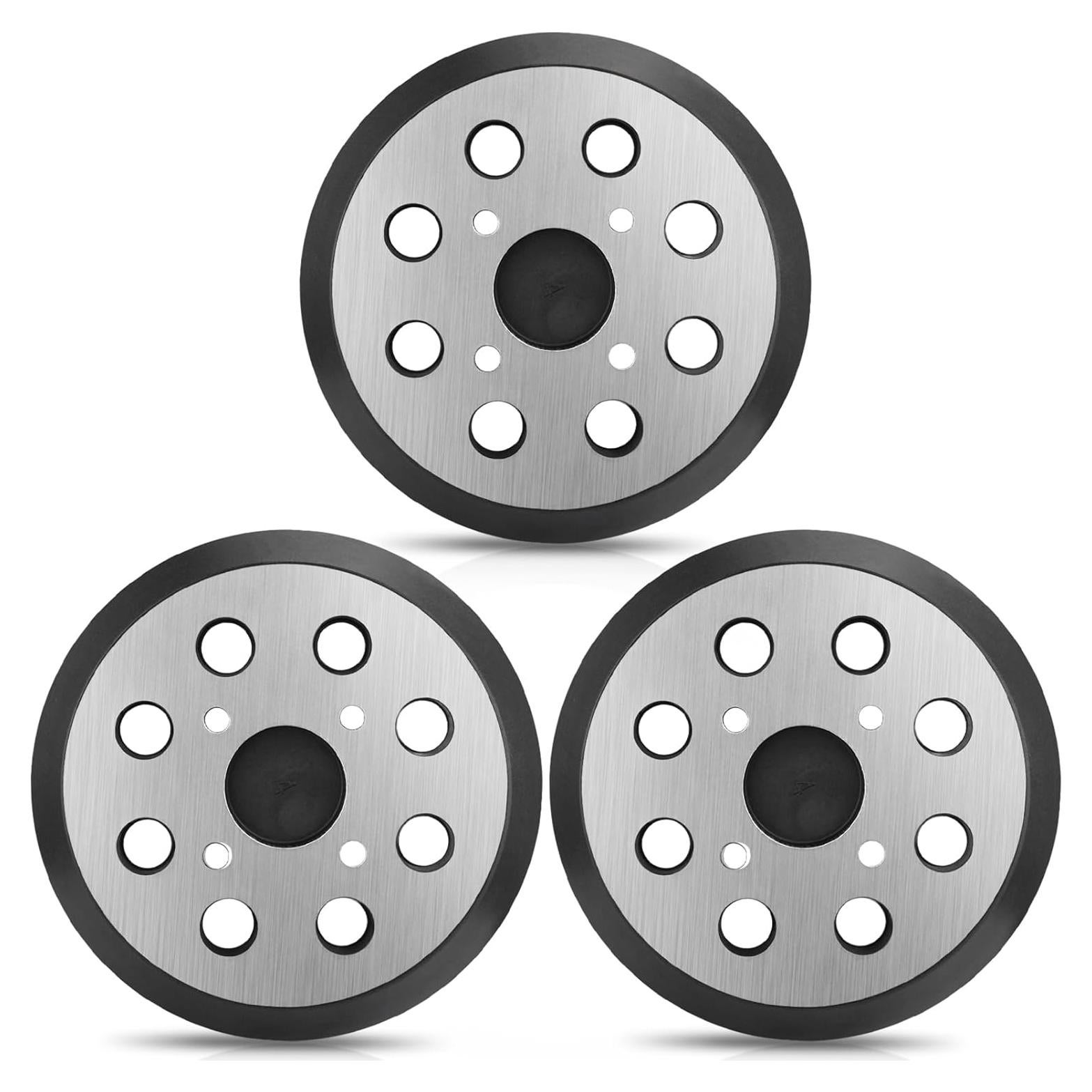 Paquete de 3 almohadillas de lijado 5" Ryobi y compatibles