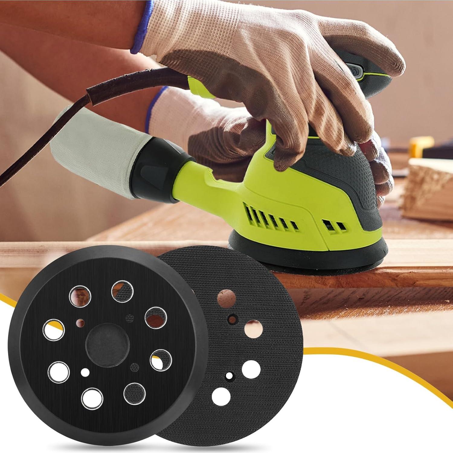 Almohadilla de Lijado 12,7 cm Johnnyue 8 Agujeros