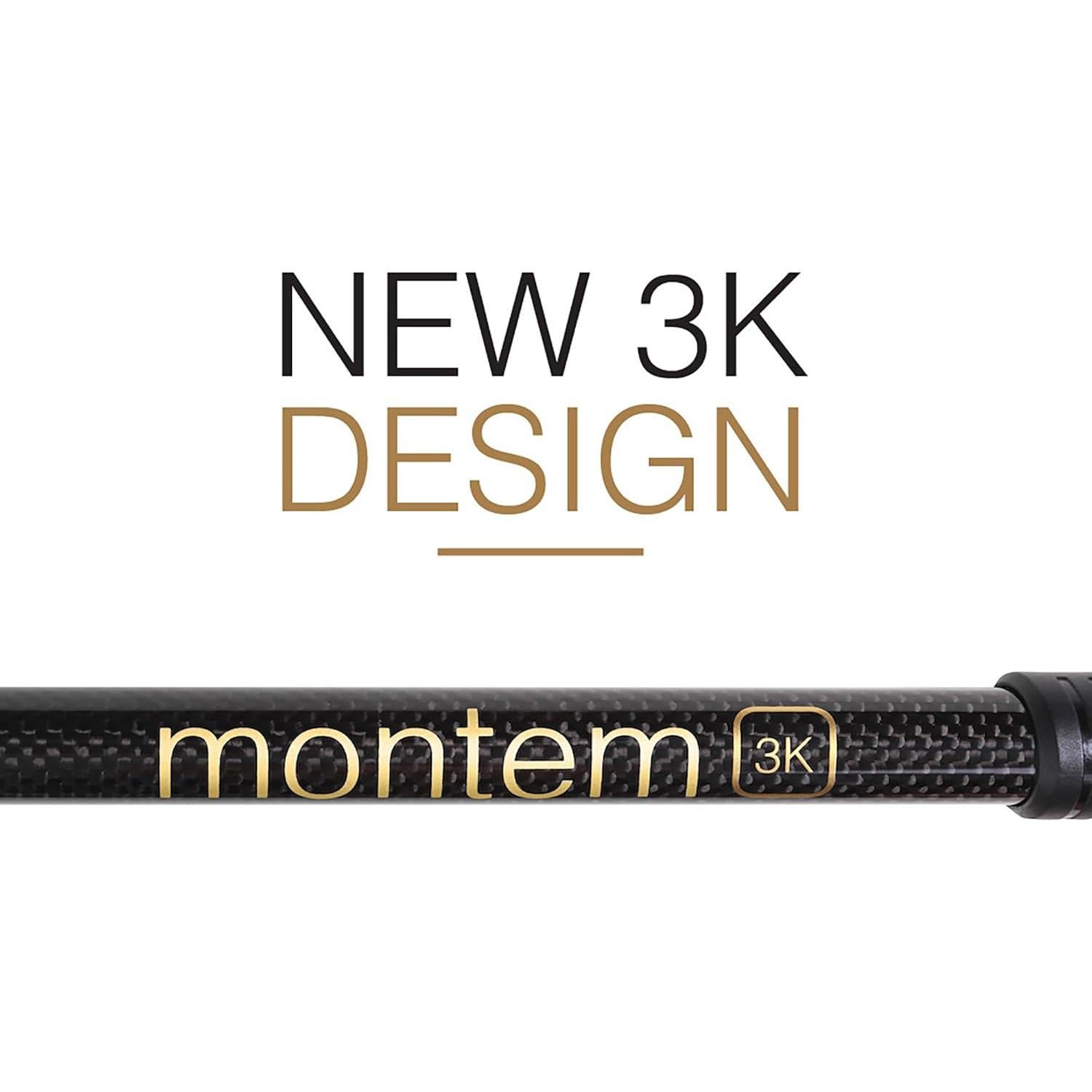 Bastones de Senderismo Montem Fibra de Carbono 3K Ultraligeros