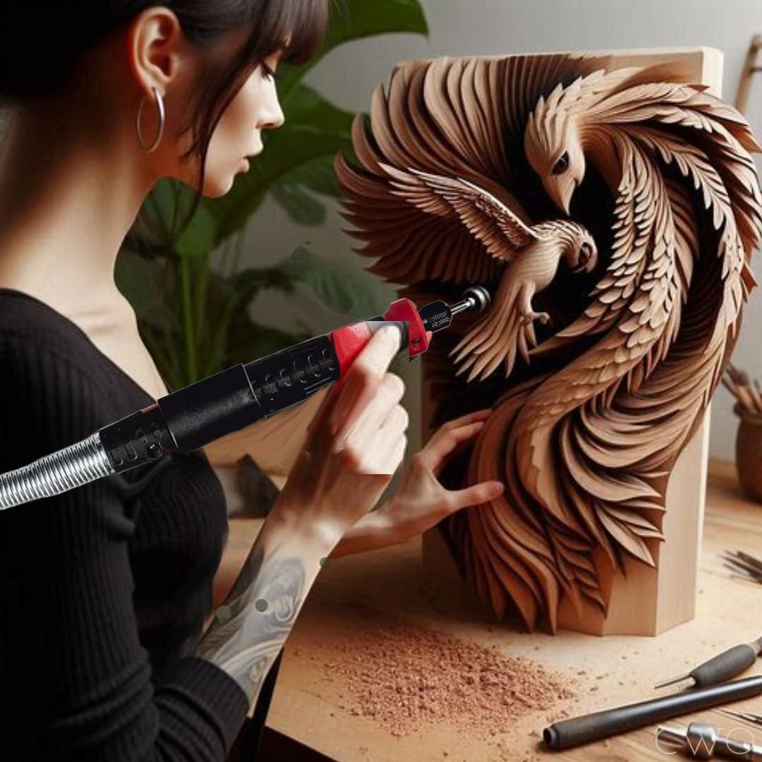 Herramienta Rotativa Inalámbrica Bauer 20V con Eje Flexible