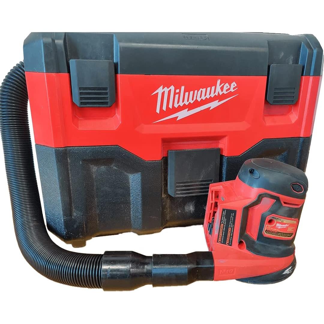 Adaptador Lijadora Orbital Milwaukee M18 a Aspiradora 3D