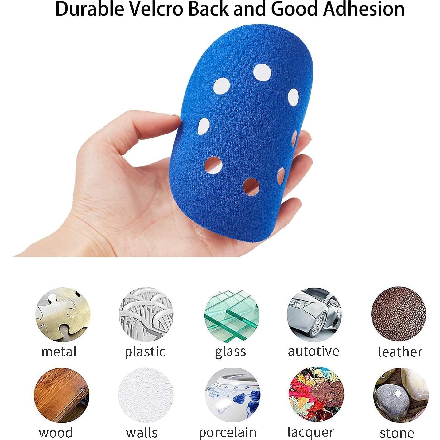 Discos de Lijado 50pcs 12.7cm CKFCXC con Bloque Manual