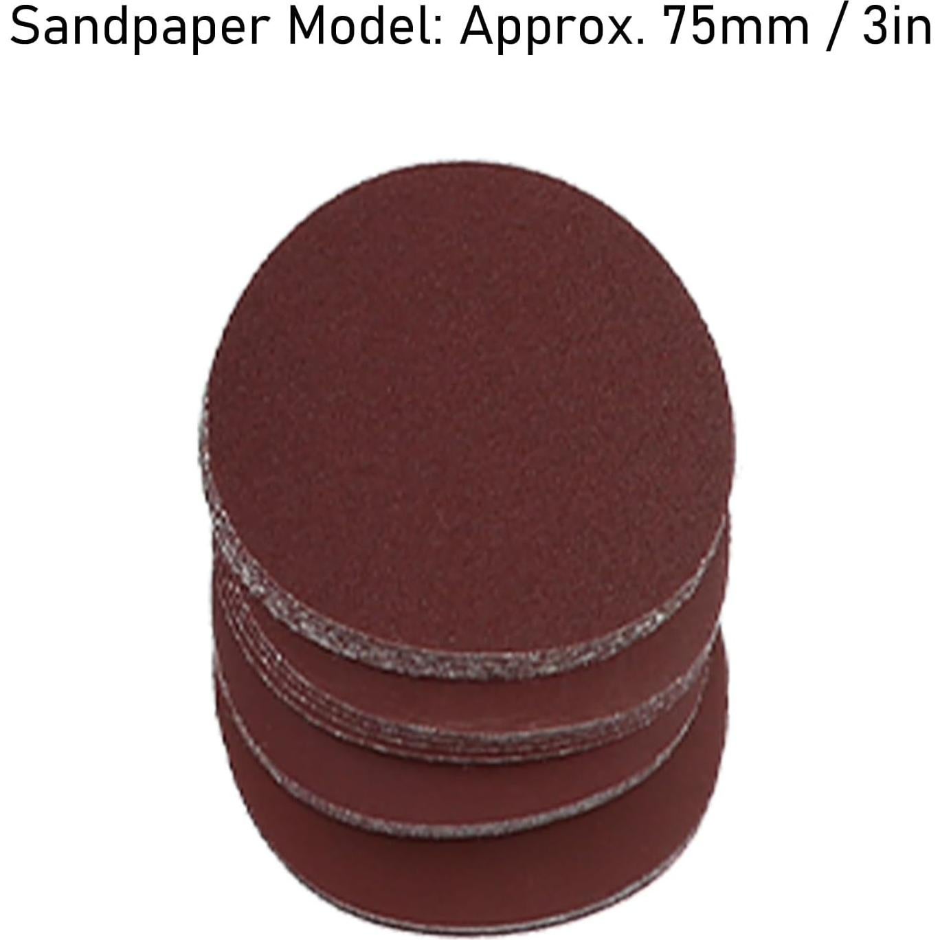 Mini Lijadora Eléctrica Wisoqu 75mm 6000RPM 20 Piezas