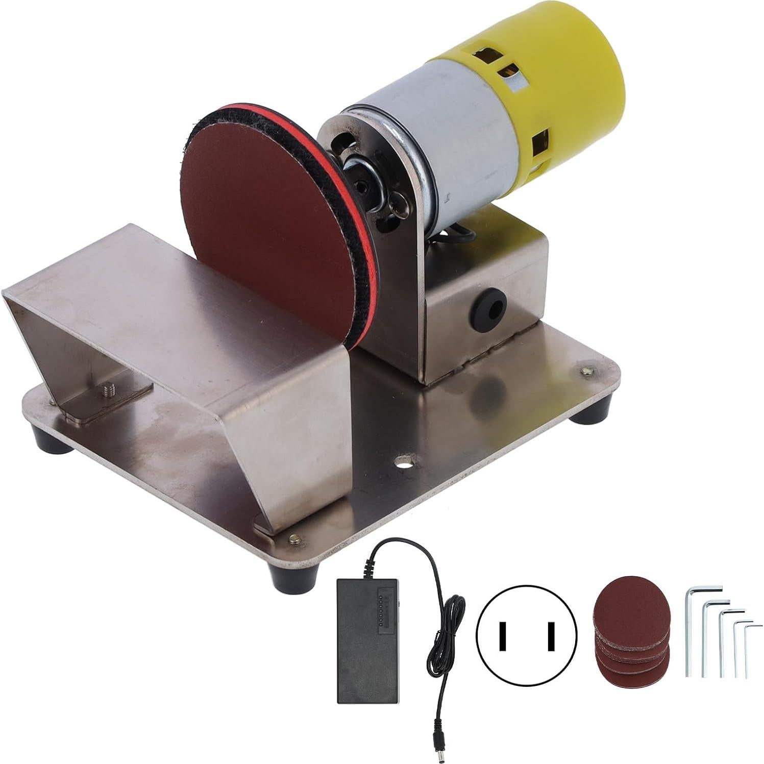 Mini Lijadora Eléctrica Wisoqu 75mm 6000RPM 20 Piezas