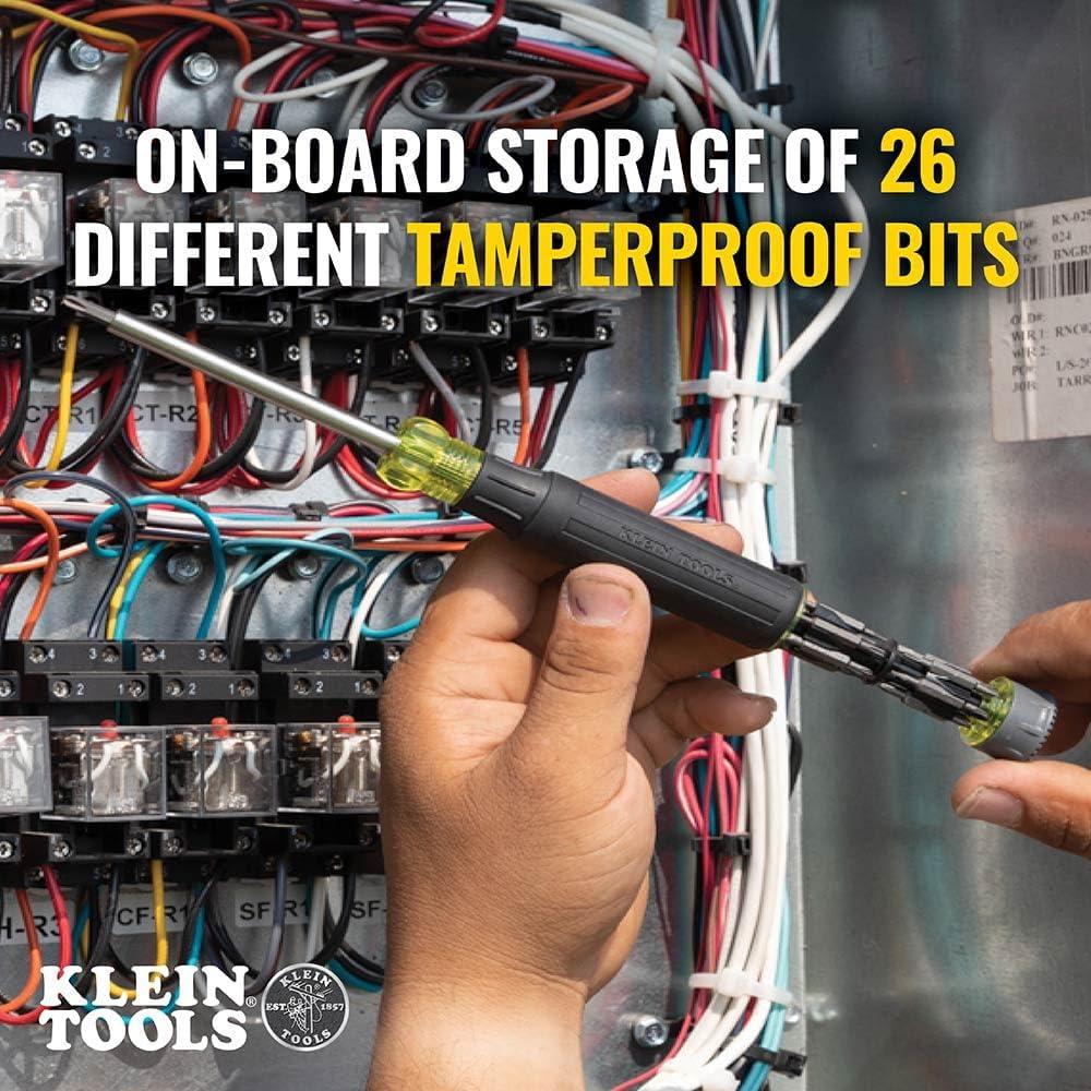 Destornillador Klein Tools 32327 Multi-Bit 27-en-1 con Imán