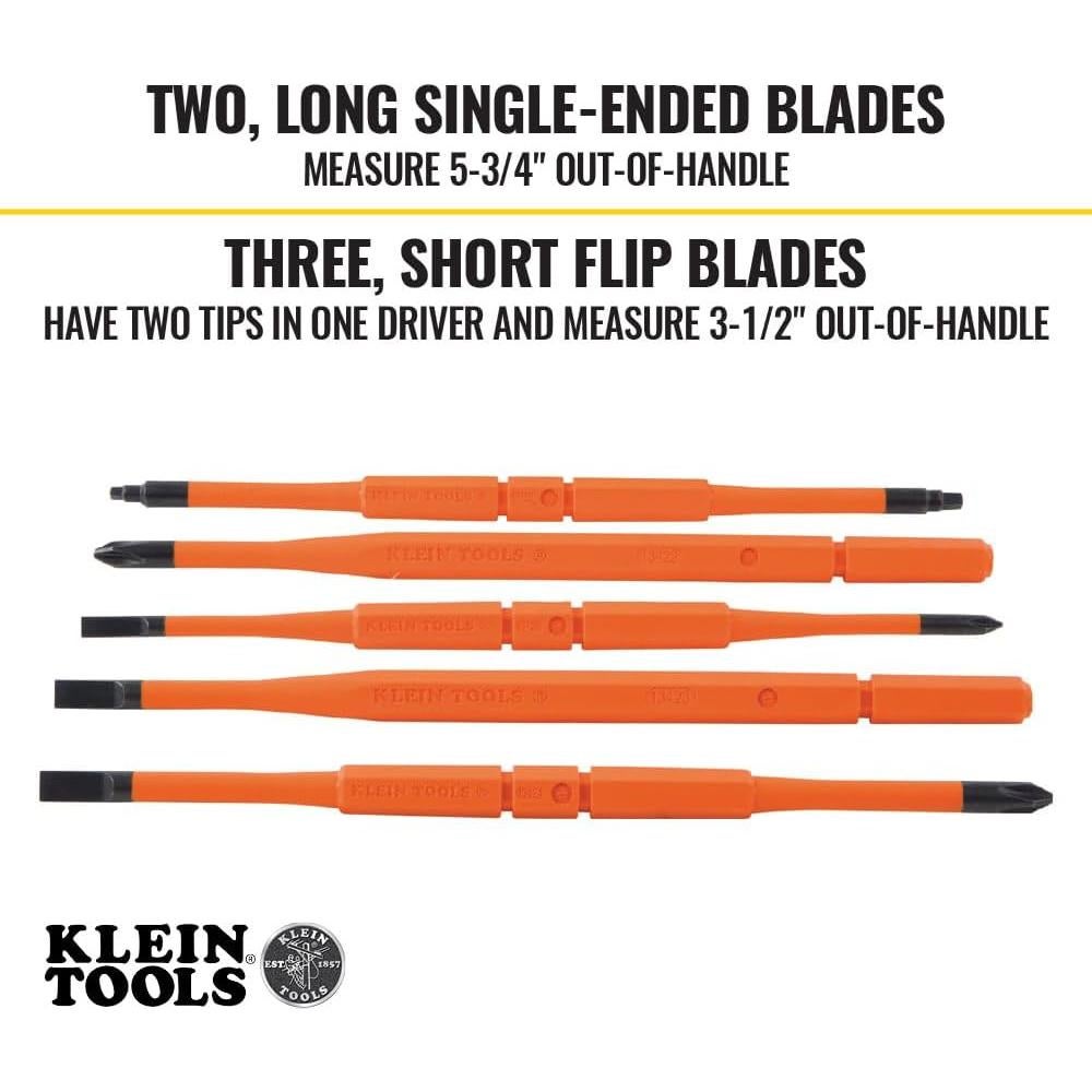 Destornillador Aislado Klein Tools 32288 8-en-1 Intercambiable