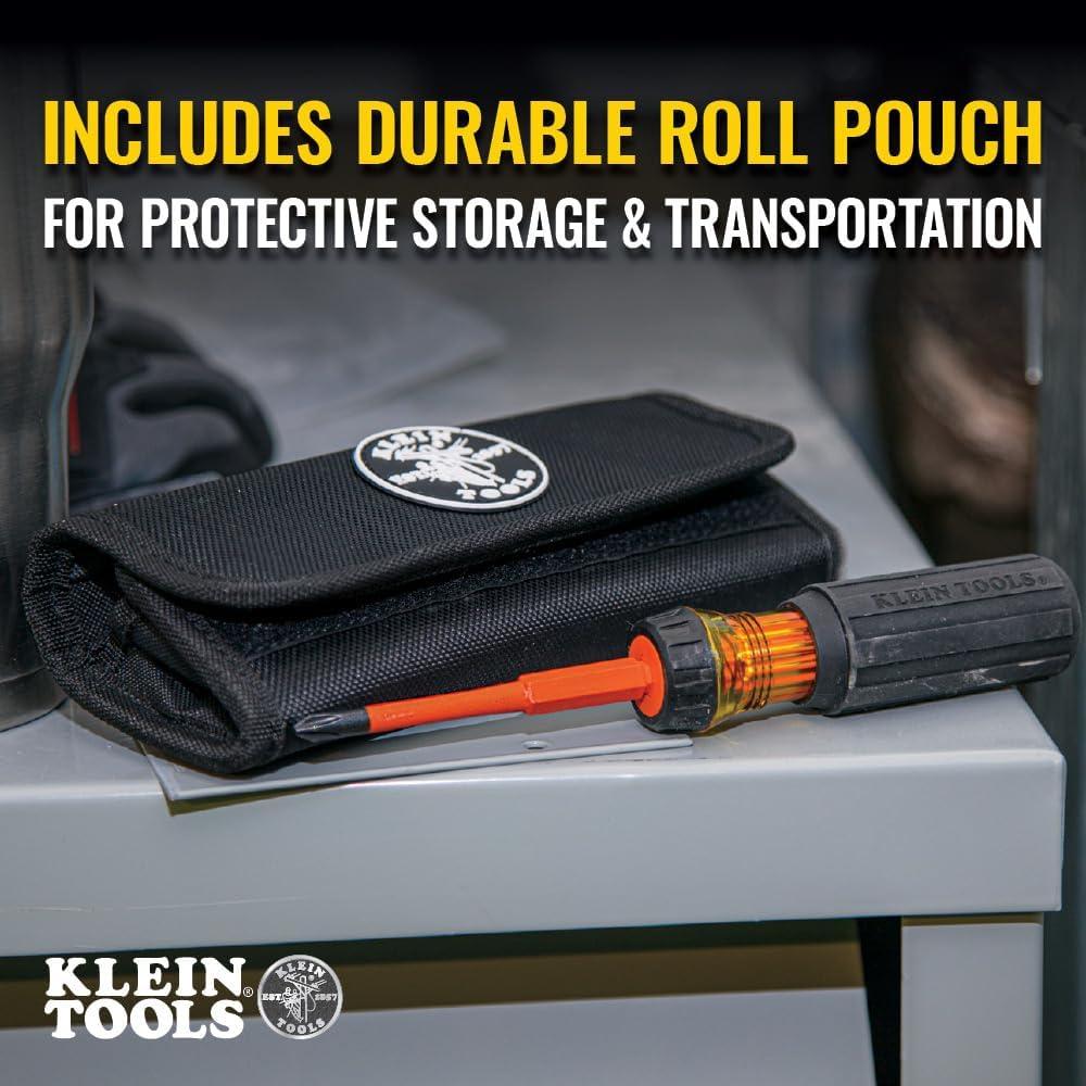 Destornillador Aislado Klein Tools 32288 8-en-1 Intercambiable