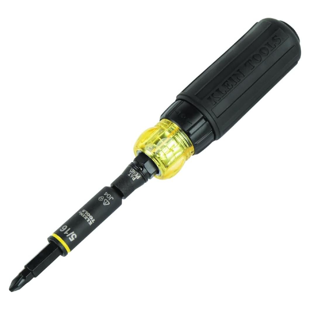 Destornillador Trinquete Klein Tools 11 en 1 con Puntas
