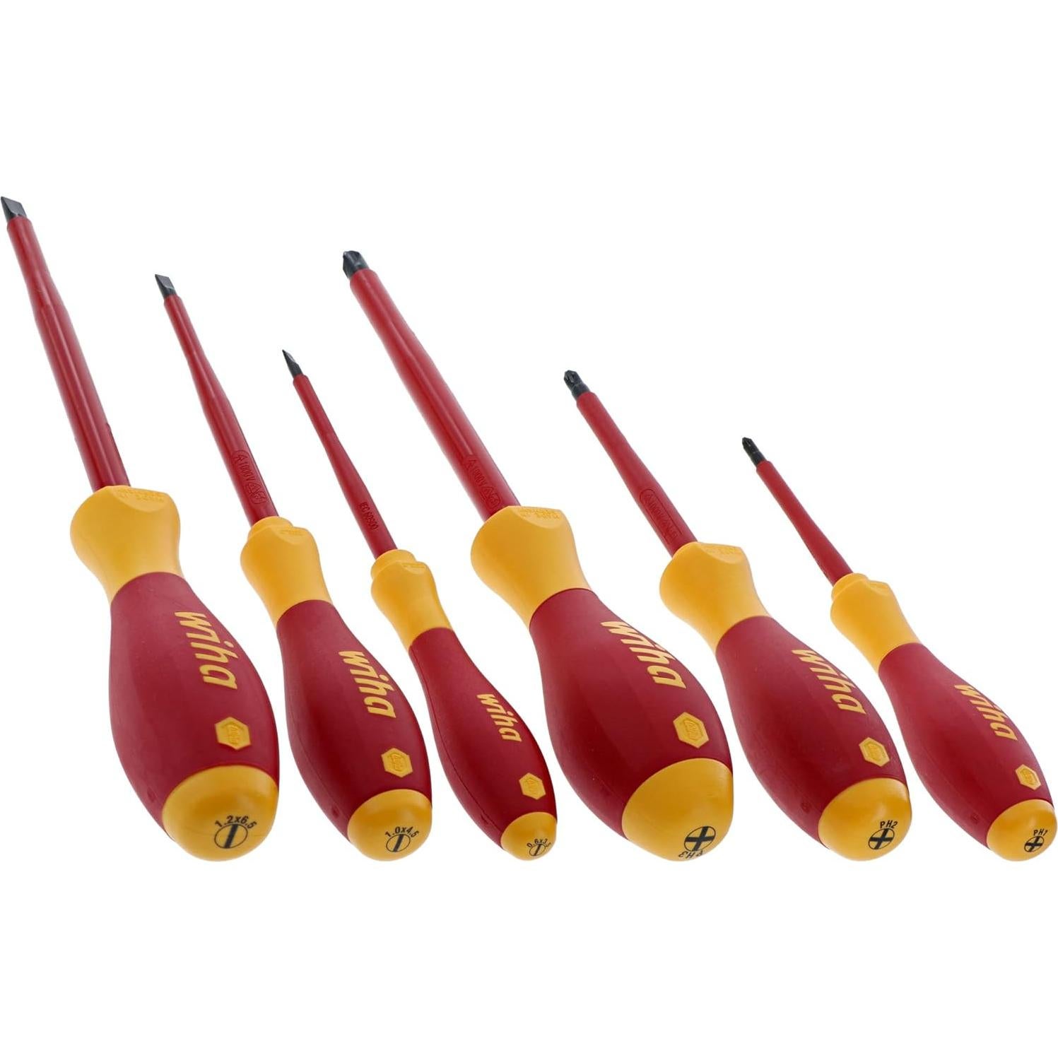 Juego de Destornilladores Aislados Wiha 32092 6 Piezas 1000V