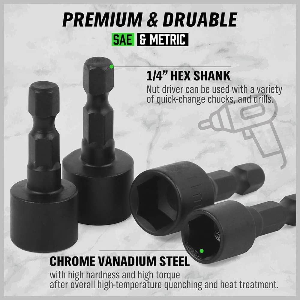 Juego de 20 Destornilladores de Tuerca SWANLAKE 0.32 kg