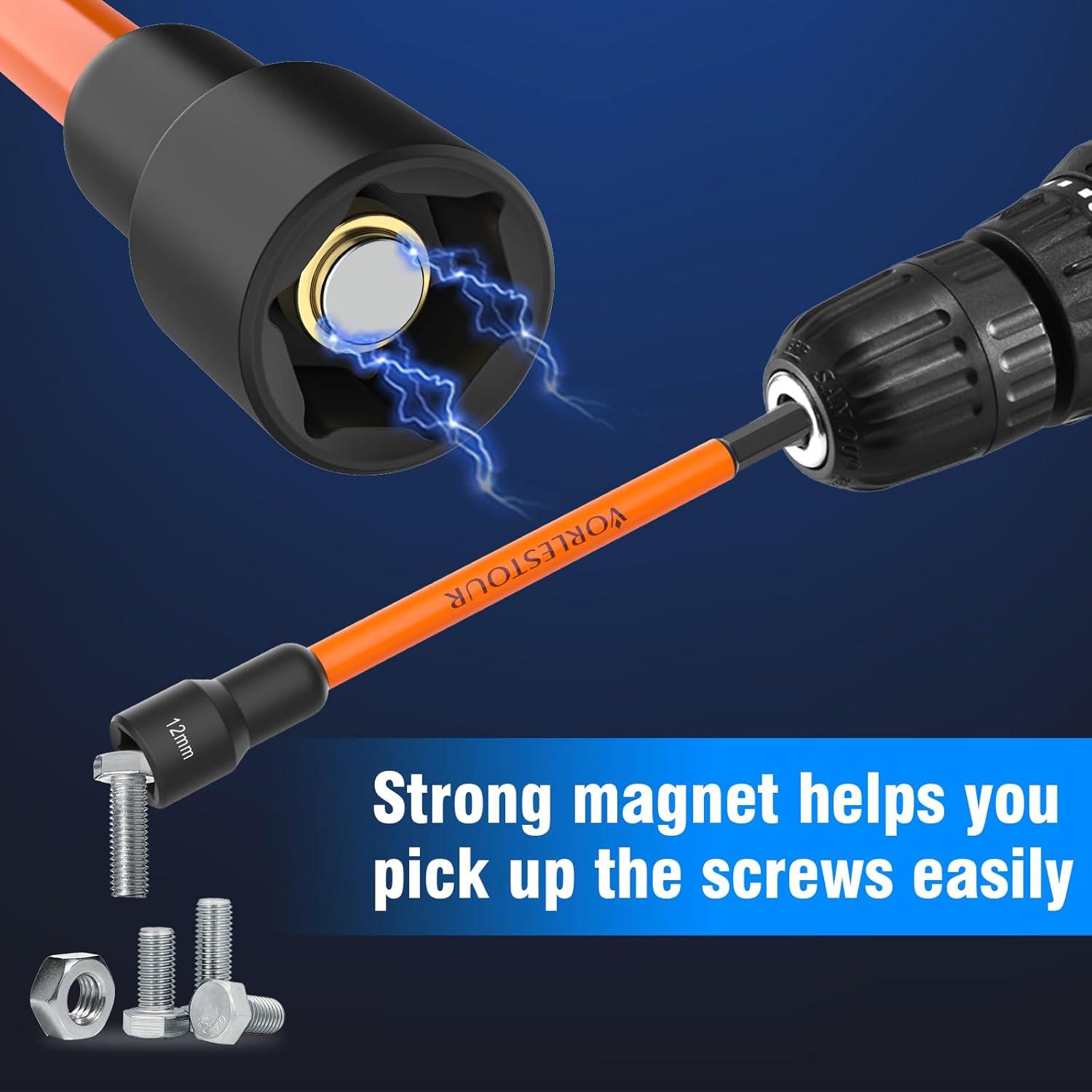 Juego de 16 Destornilladores Magnéticos Vorlestour 15,24 cm