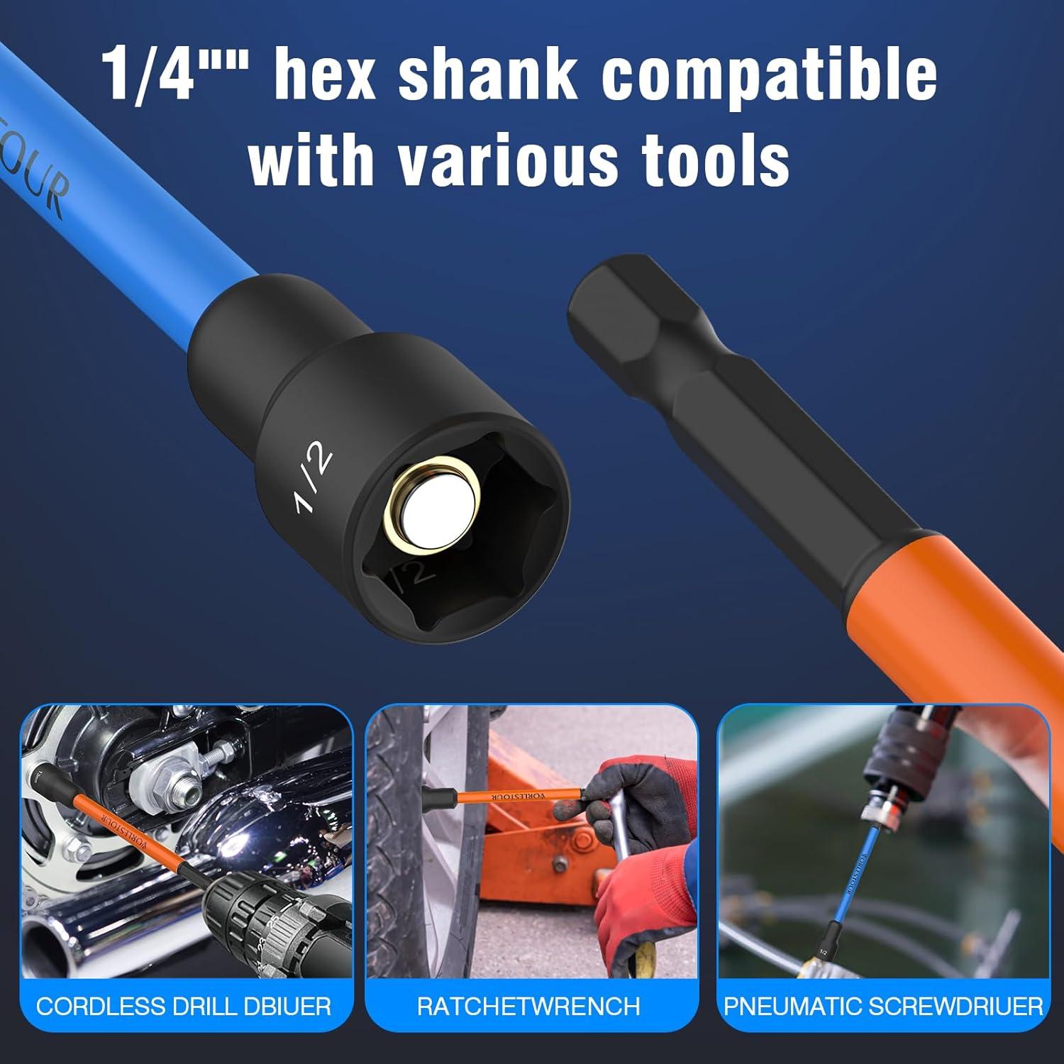 Juego de 16 Destornilladores Magnéticos Vorlestour 15,24 cm