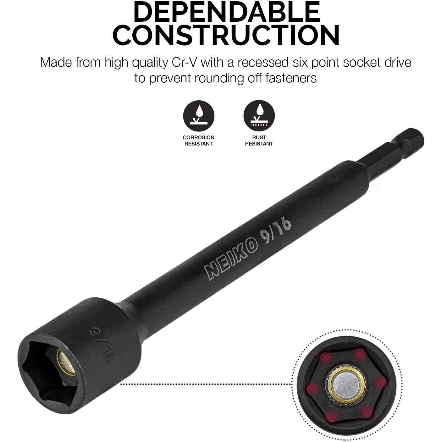 Juego de Herramientas NEIKO 10067A 8 Piezas SAE y Métrico