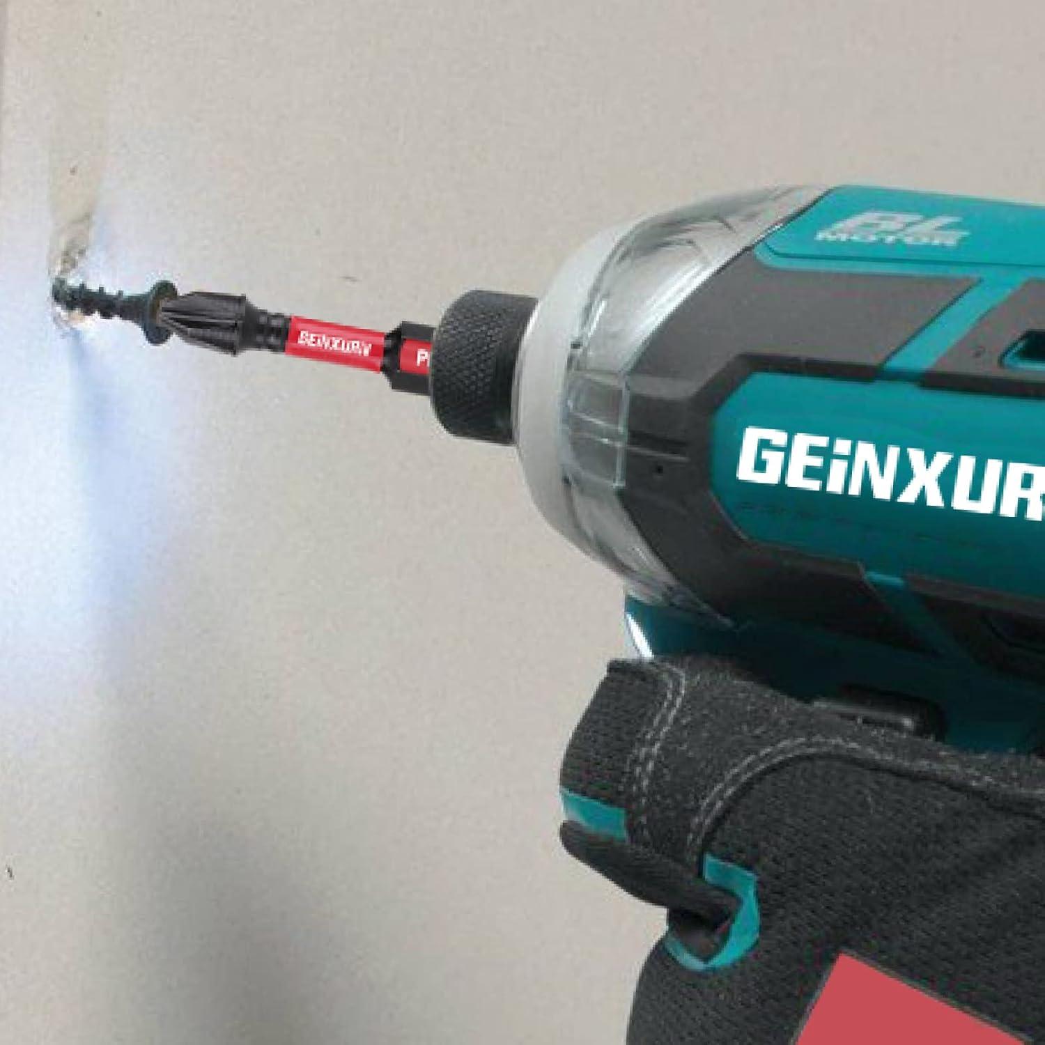 Juego de 30 Bits PH2 3" GEINXURN Acero S2 Impacto