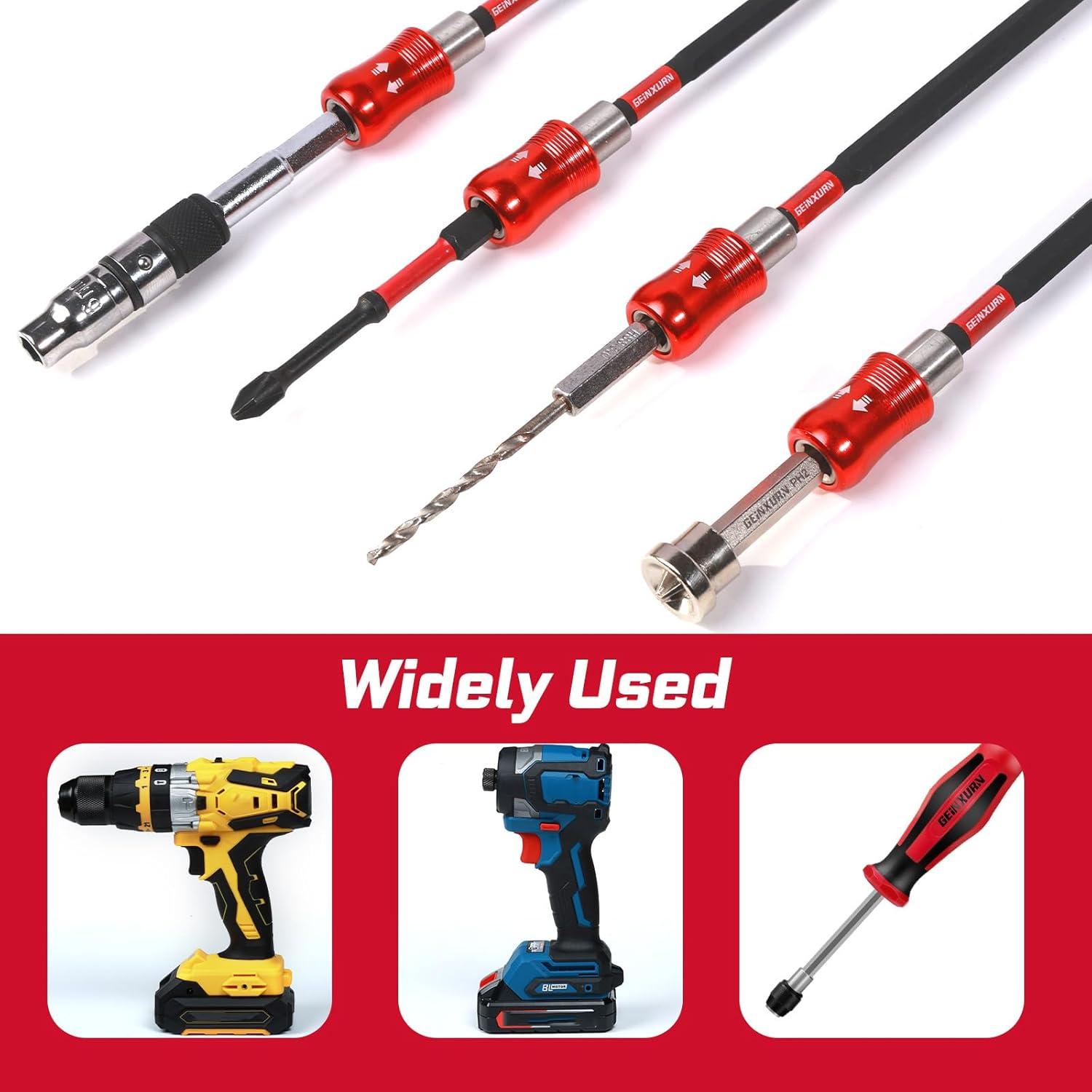 Juego de 4 Soportes de Punta Magnética GEINXURN 6,35 a 30,48 cm