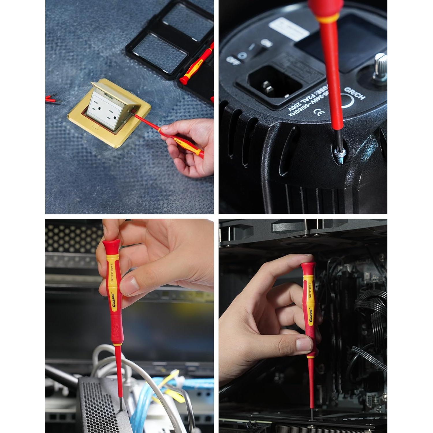 Juego de Destornilladores Aislados EZARC 1000V 6 Piezas