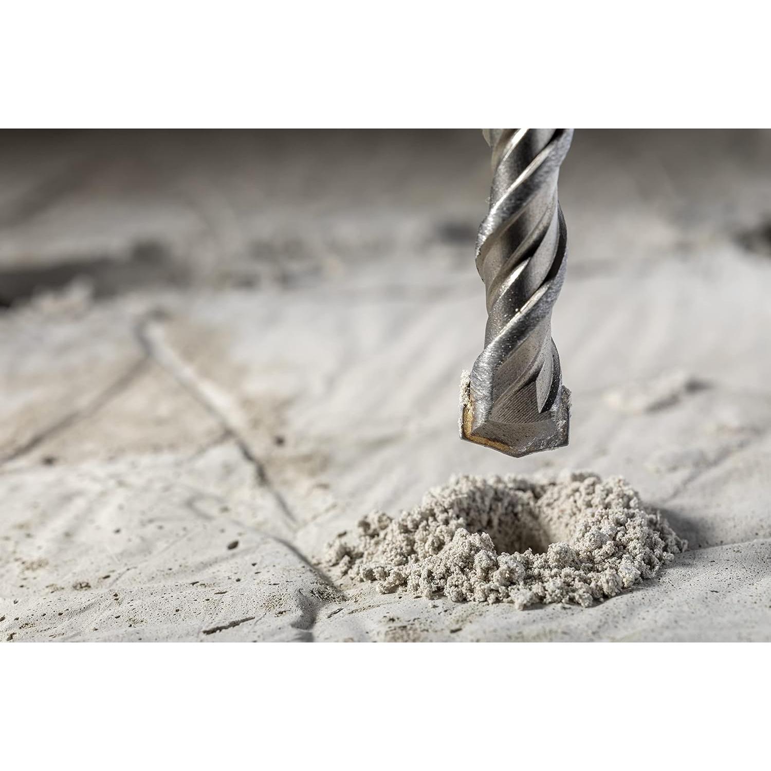 Paquete de 10 brocas SDS Plus 6mm x 150mm para concreto