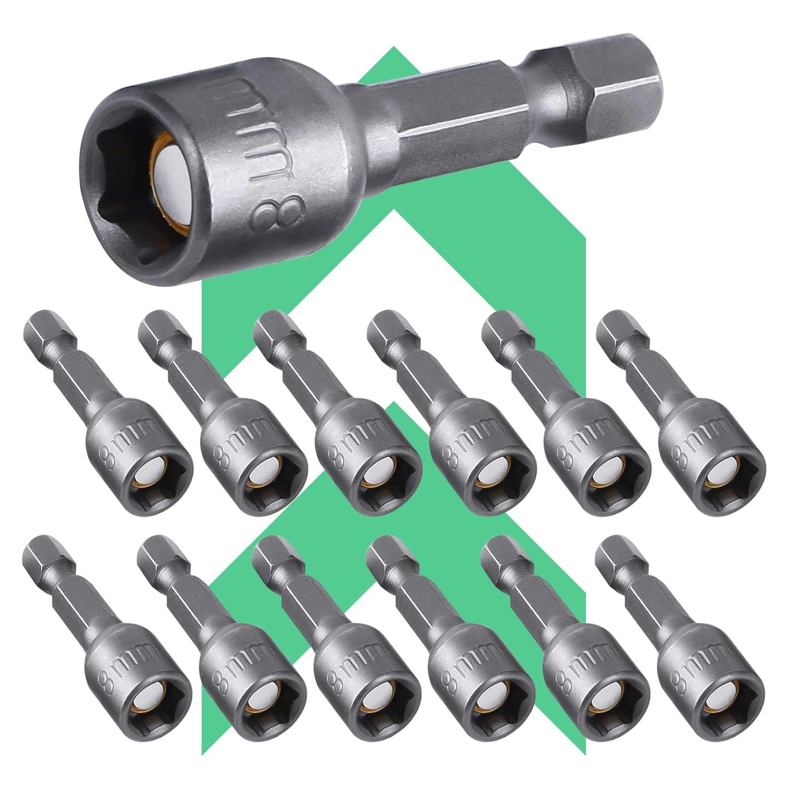 Juego de 12 Destornilladores de Tuerca HouseUp 8 mm