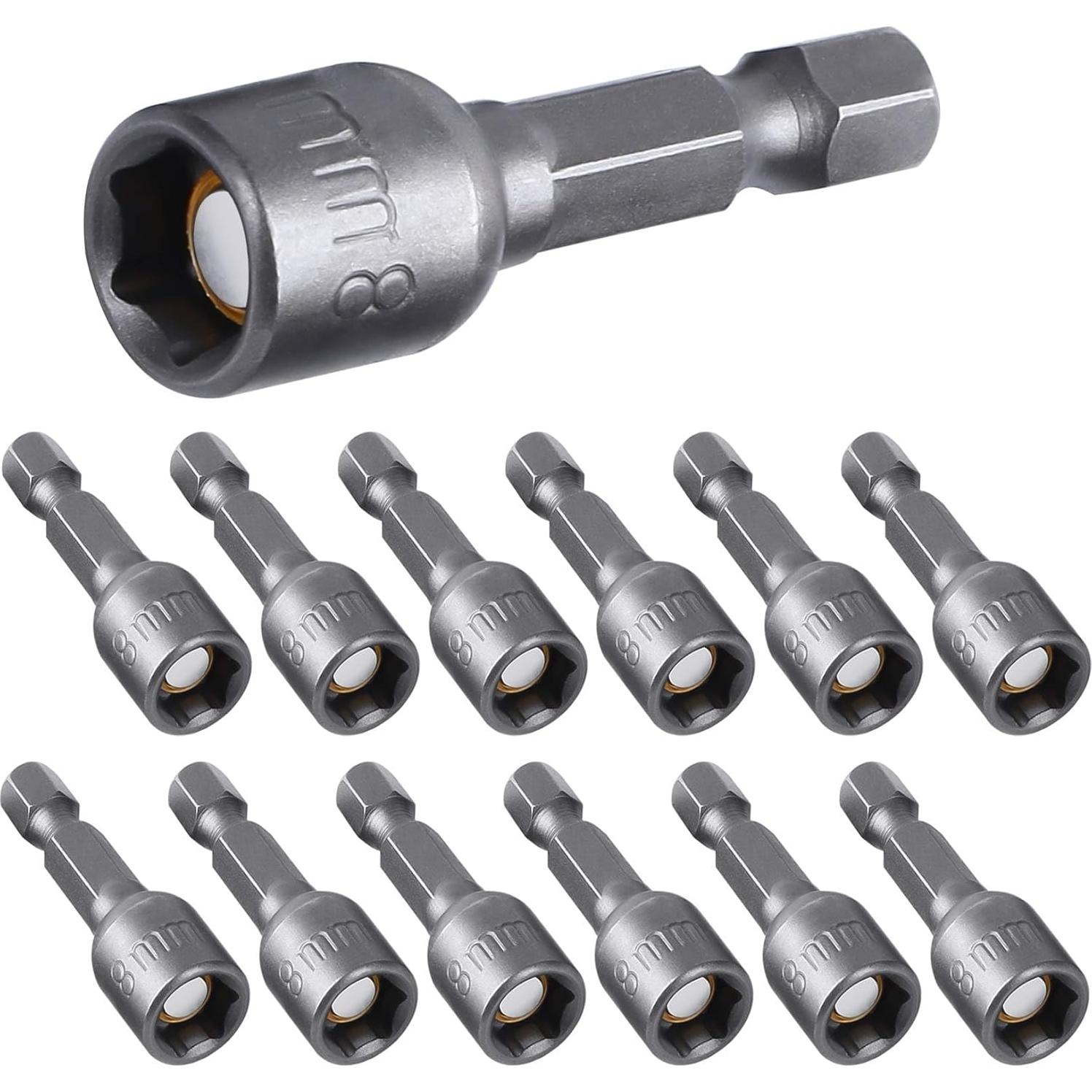 Juego de 12 Destornilladores de Tuerca HouseUp 8 mm