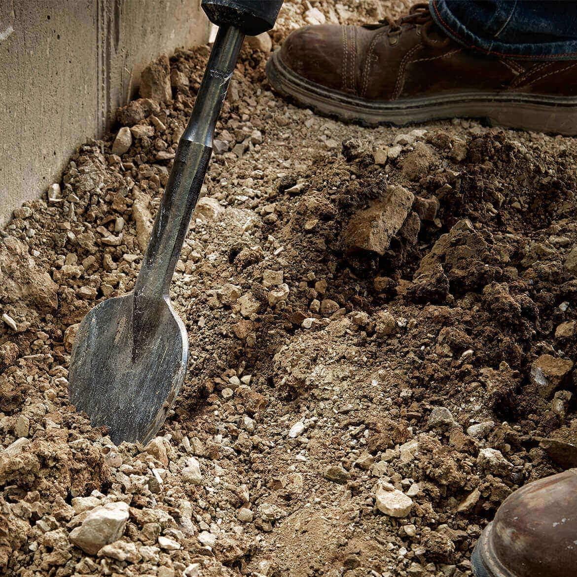 Cincel Milwaukee SDS-Max 4,2 x 40 cm para arcilla