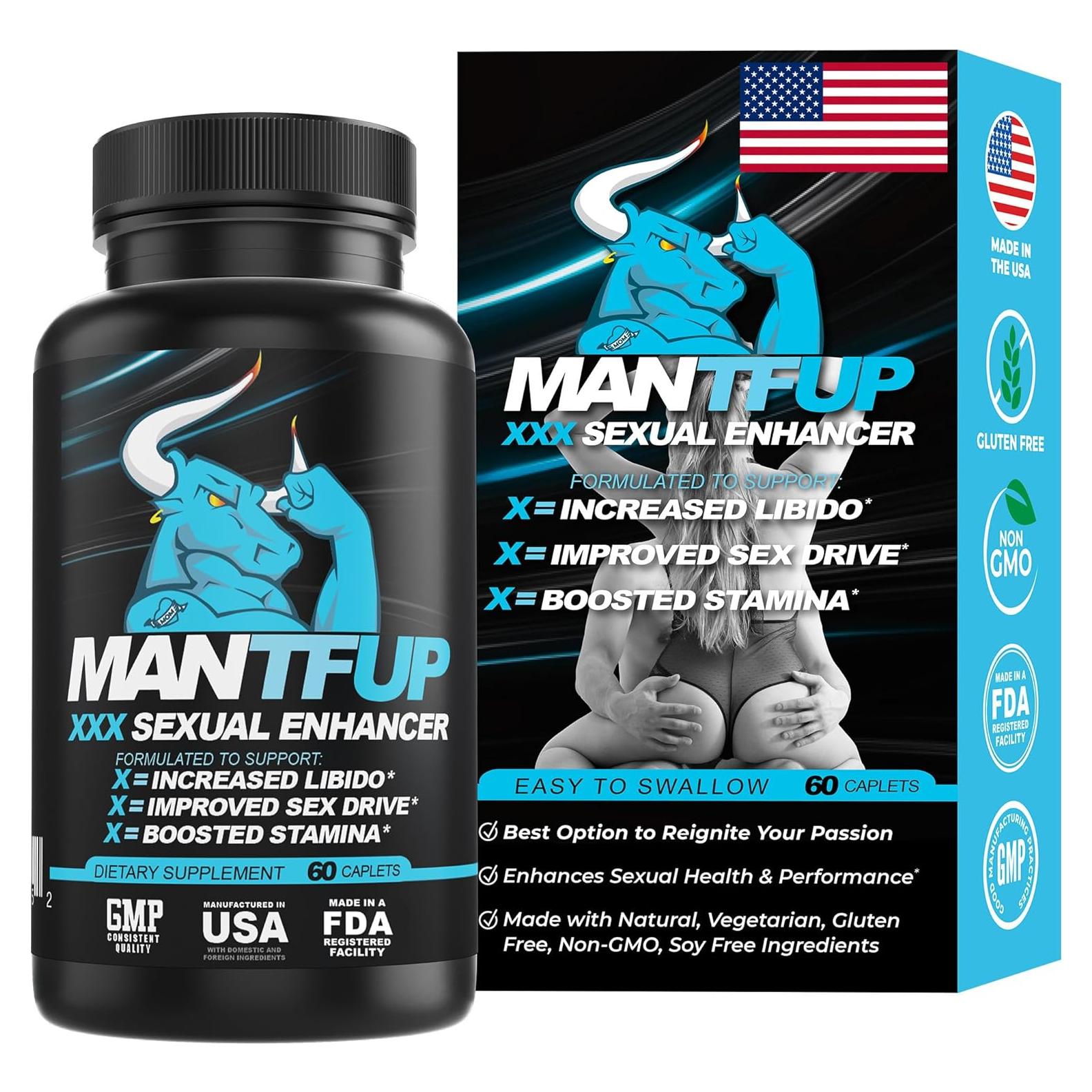 Potenciador Sexual ManTFup | Aumenta Testosterona y Placer