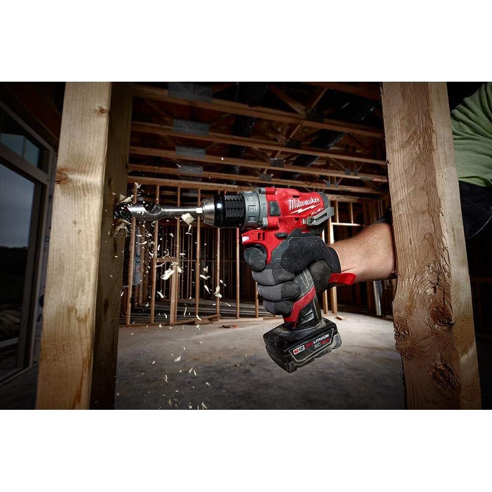 Taladro de Percusión Inalámbrico Milwaukee M12 FUEL 12V 2Ah
