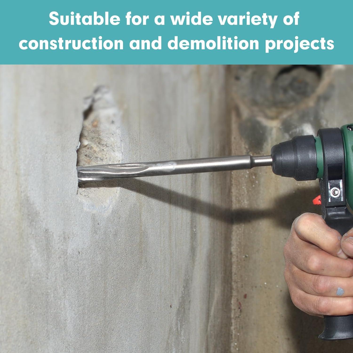 Juego de Cinceles SDS-Max YOSIGHT 2 Pcs Carburo 40,64 cm