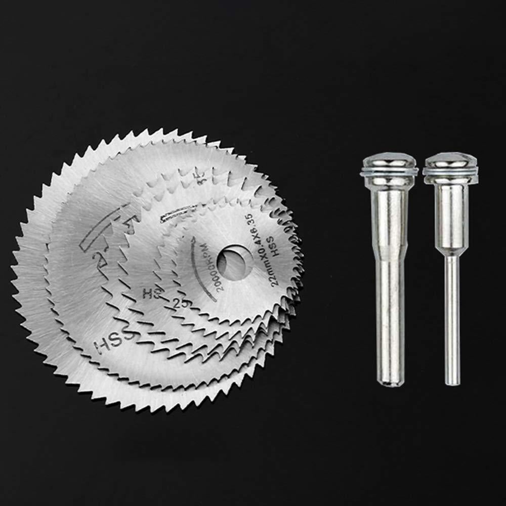 8 Piezas Discos de Sierra HSS APORO para Dremel y Fordom