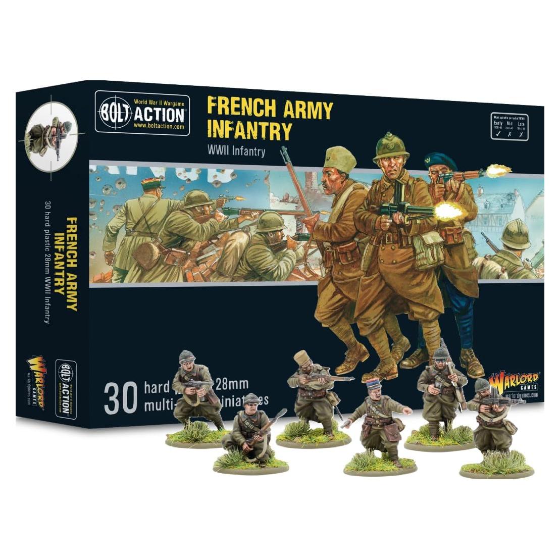 Warlord Games Bolt Action Infantería Ejército Francés 28mm
