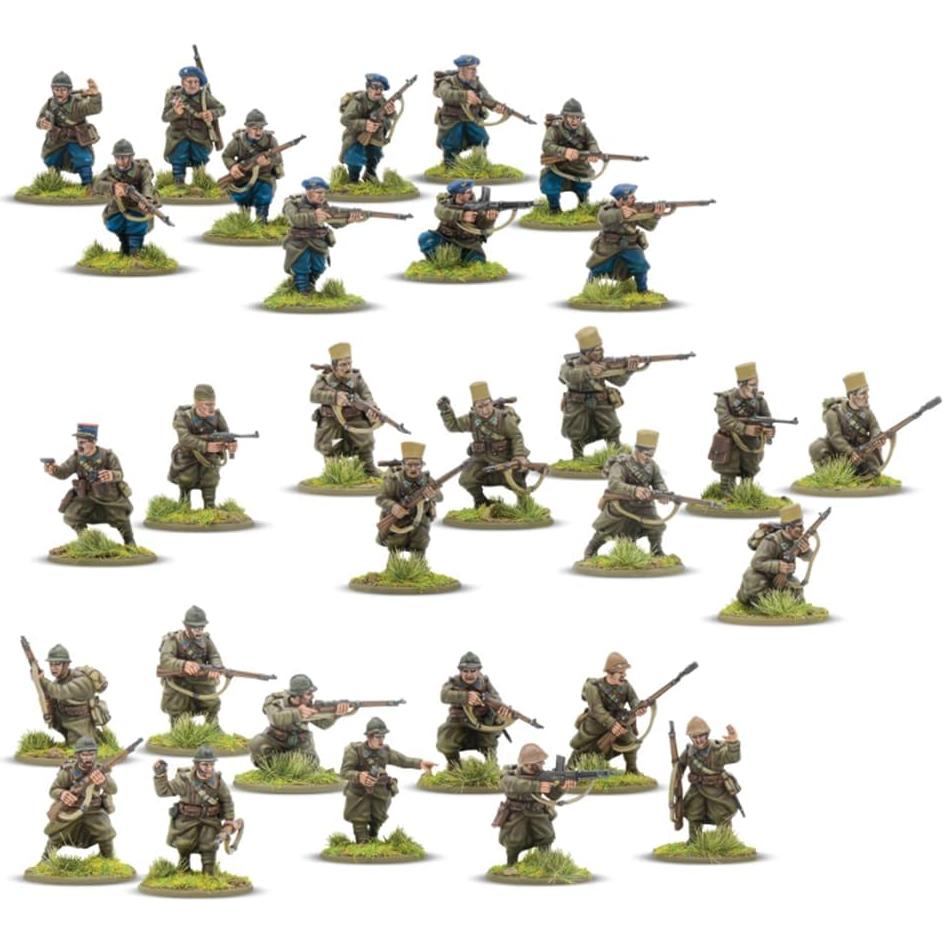 Warlord Games Bolt Action Infantería Ejército Francés 28mm